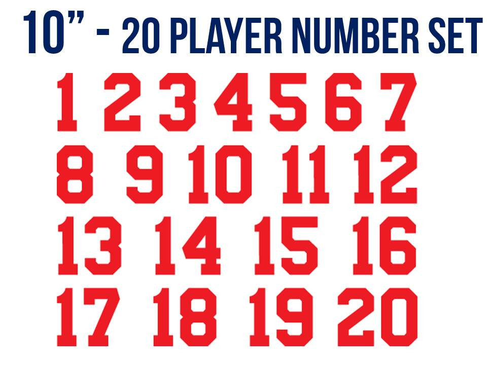 20 players set of 10