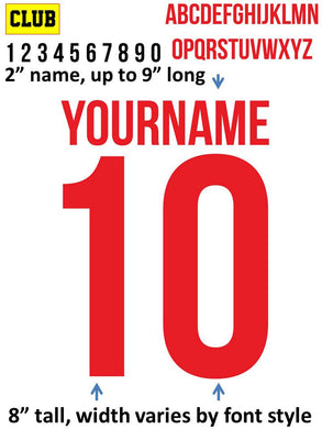 Check out the stylish new MLS name and number jersey font for 2020